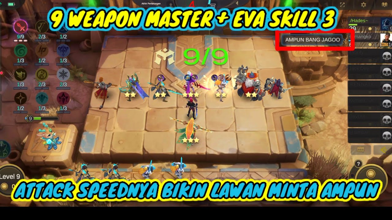 ATTACK SPEED + LIFESTEAL KENCANG: COMBO MAGIC CHESS TERKUAT 2023