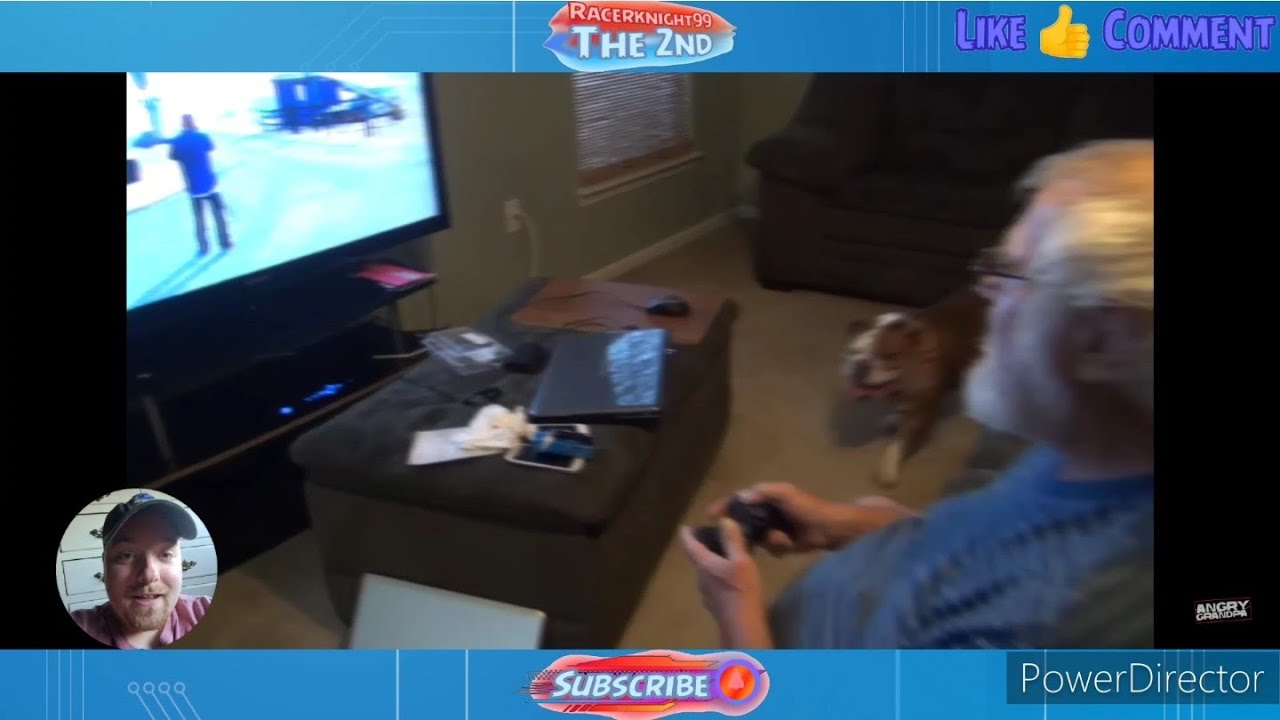Granpda's Addicted To GTA V Reaction
