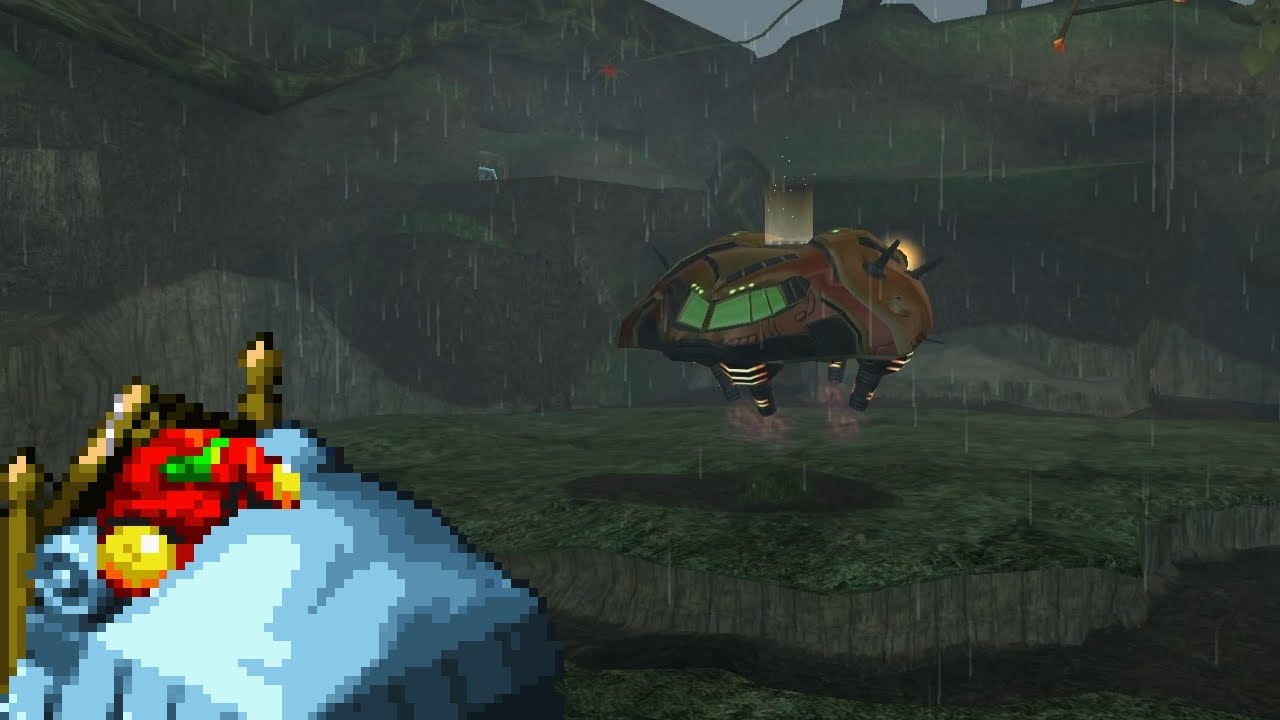 Tallon Overworld - Rain, Thunder and Environment Noises - Sleep and Relaxation | Metroid Prime
