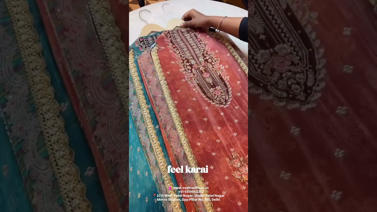 CREPE SUITS BY VASTRA I +91 9319953367