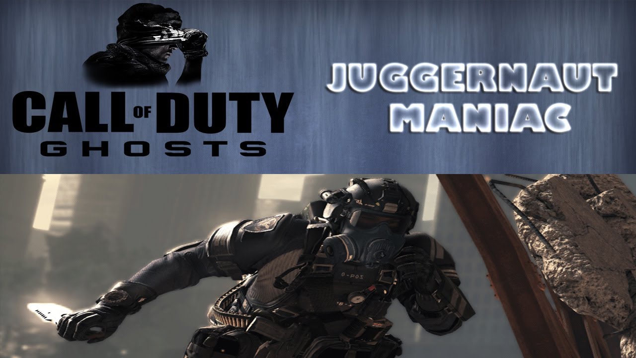 CALL OF DUTY GHOSTS PRIMER GAMEPLAY JUGGERNAUT MANIAC HD