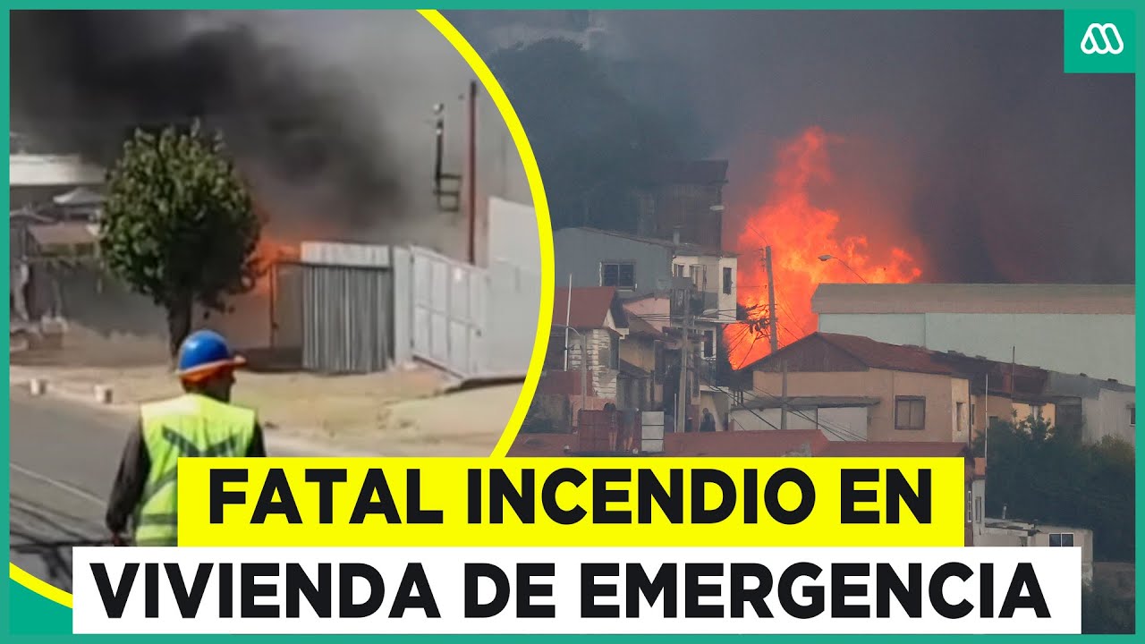 Fatal incendio en Vi&ntilde;a del Mar: Damnificada del 2024 muere en incendio de su vivienda de emergencia