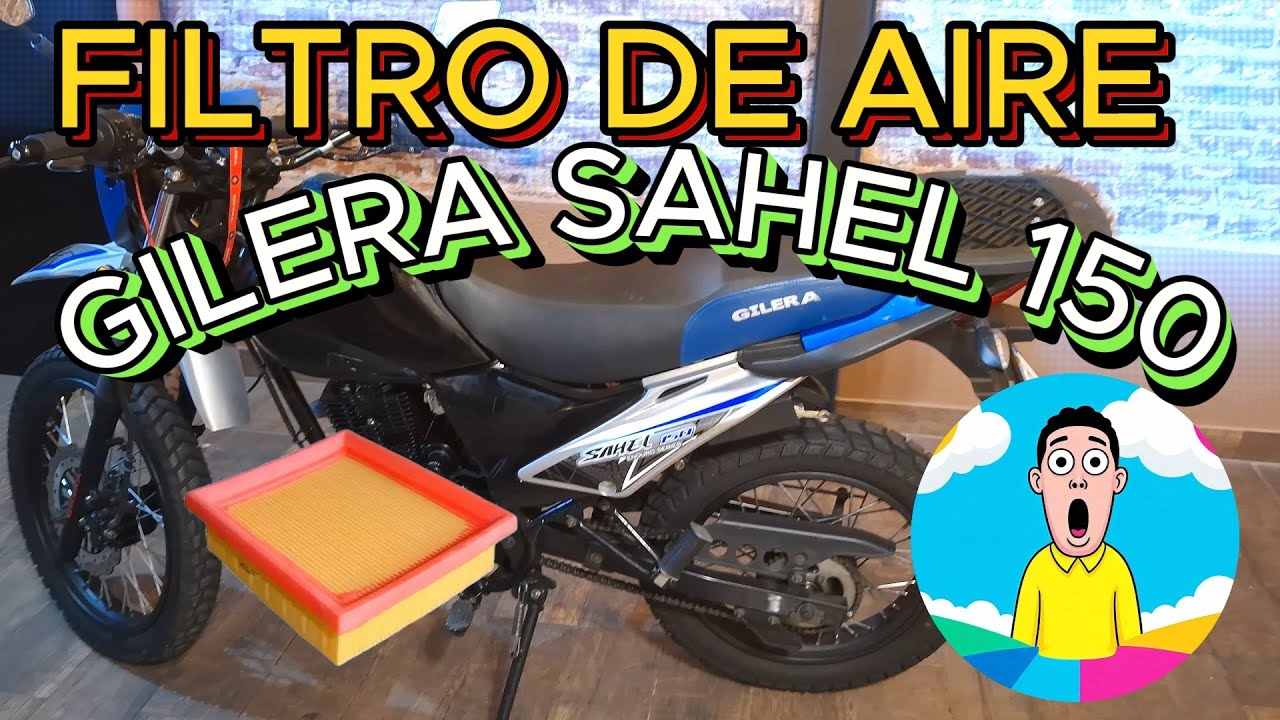 FILTRO DE AIRE - GILERA SAHEL 150.  OTRO DOLOR DE CABEZA...