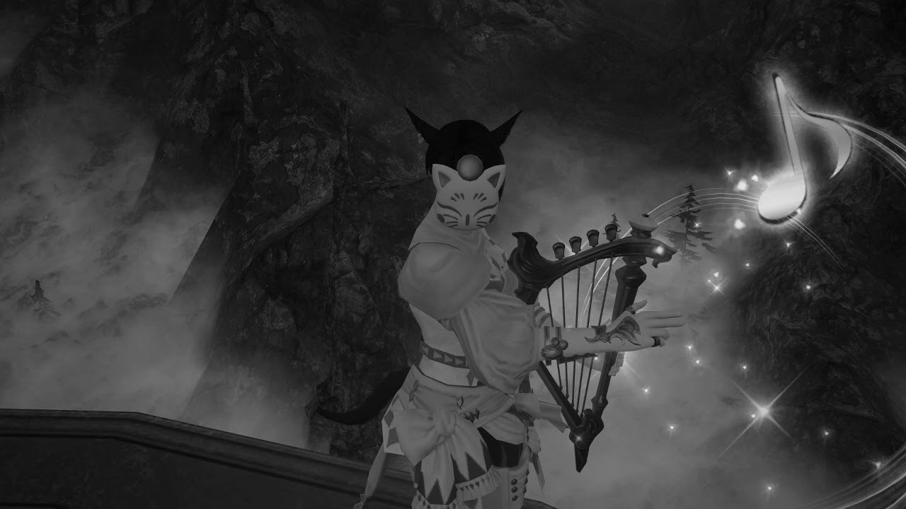 Sound of Silence FF14 bard performance cover.