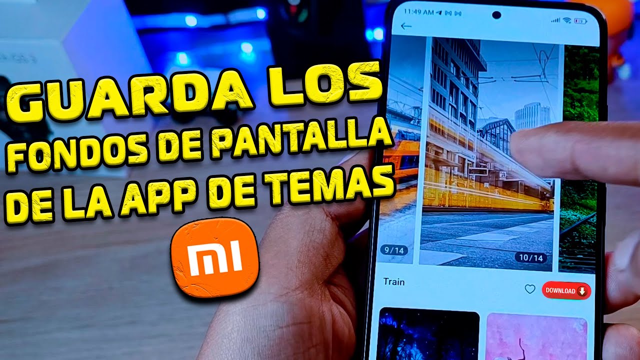Como guardar el Fondo de Pantalla de la App de Temas de Xiaomi - S&uacute;per R&aacute;pido y F&aacute;cil!!!! 2022