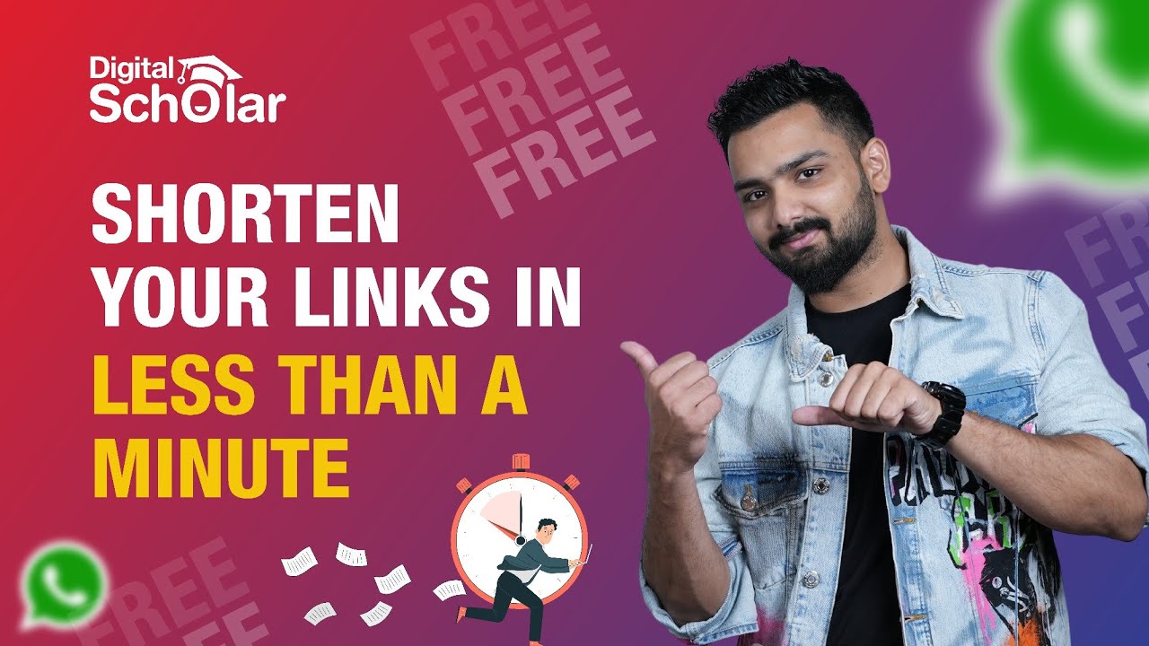 Free WhatsApp Link Shortener To Track Sales and Customers | Digital Scholar
