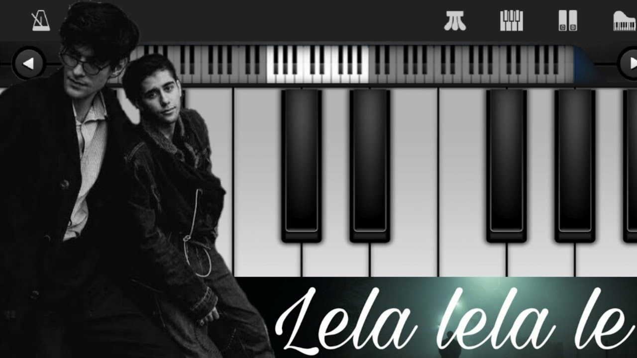 Lela lela le Instagram trending song. piano tutorial.