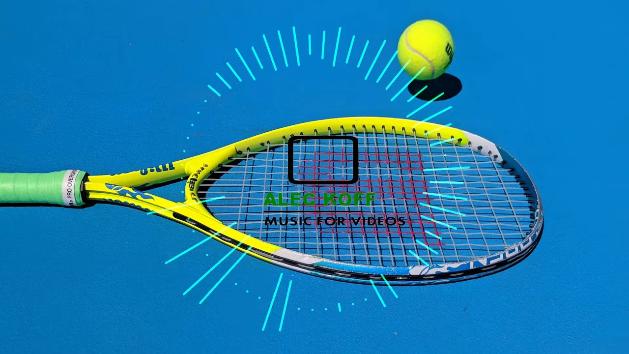NO COPYRIGHT  Tennis   Energetic Percussion Background Music for Youtube Videos