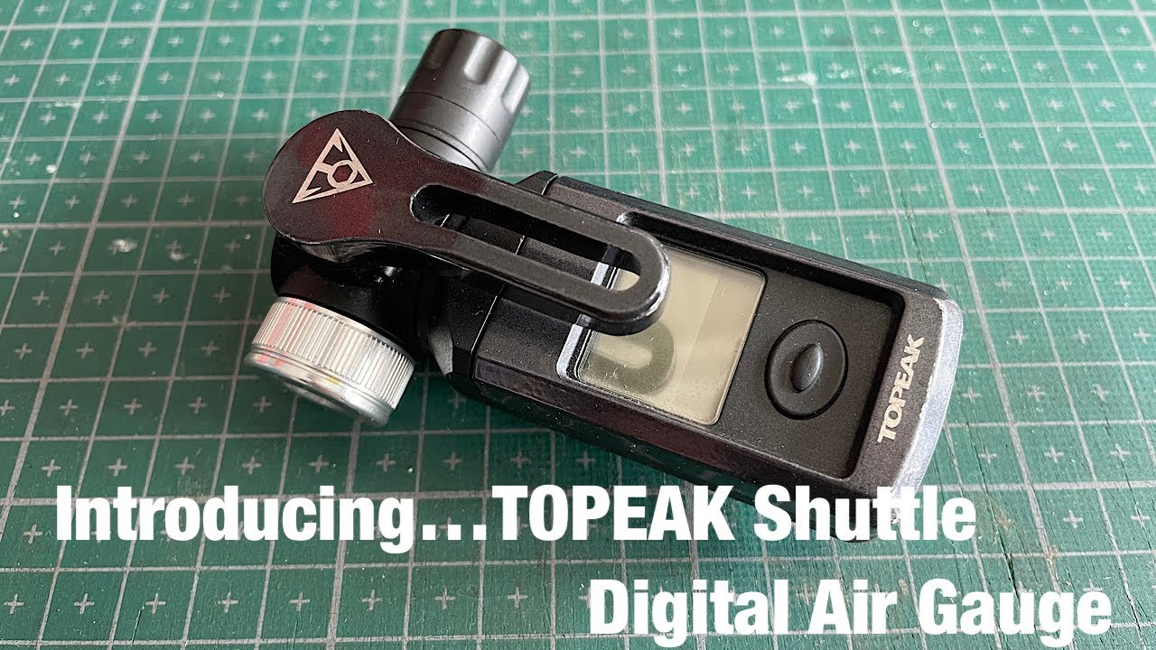 Introducing… TOPEAK Shuttle Digital Air Gauge