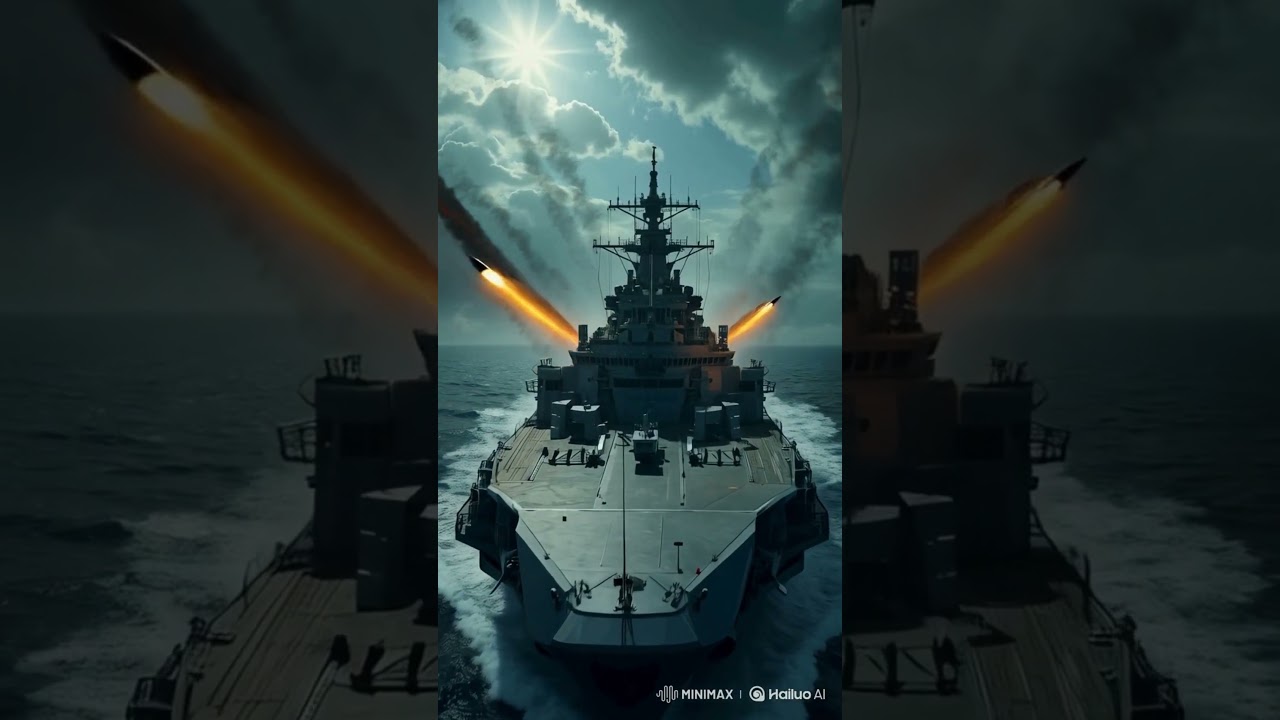 See the Power! Warship Missile Launch Compilation