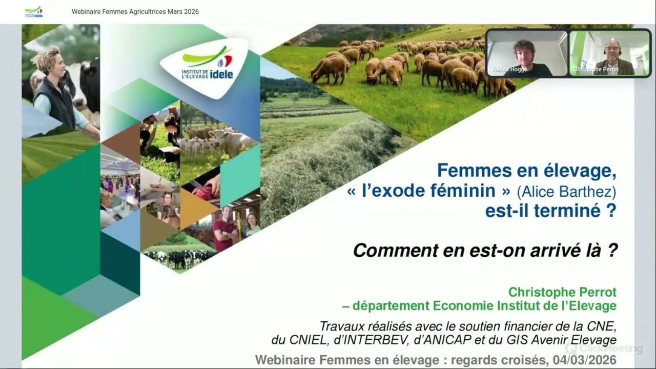 [Webinaire] Femmes en élevage : regards croisés pour lancer l’année internationale des agricultrices