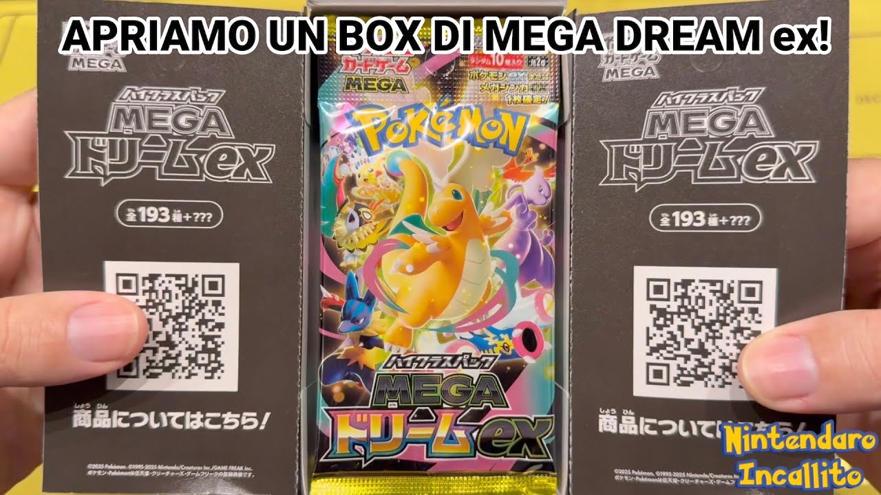 Apriamo un box del nuovo set Pokémon Mega Dream ex!