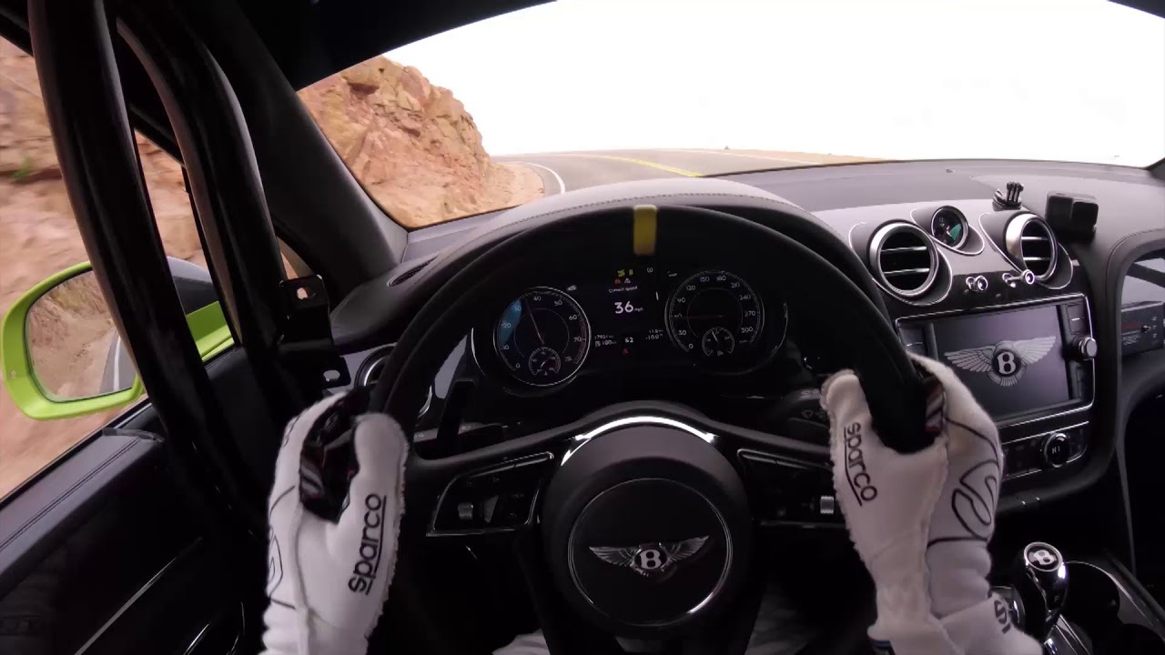 Pikes Peak Bentley Bentayga - Rhys Millen’s Drivers-Eye View | Bentayga
