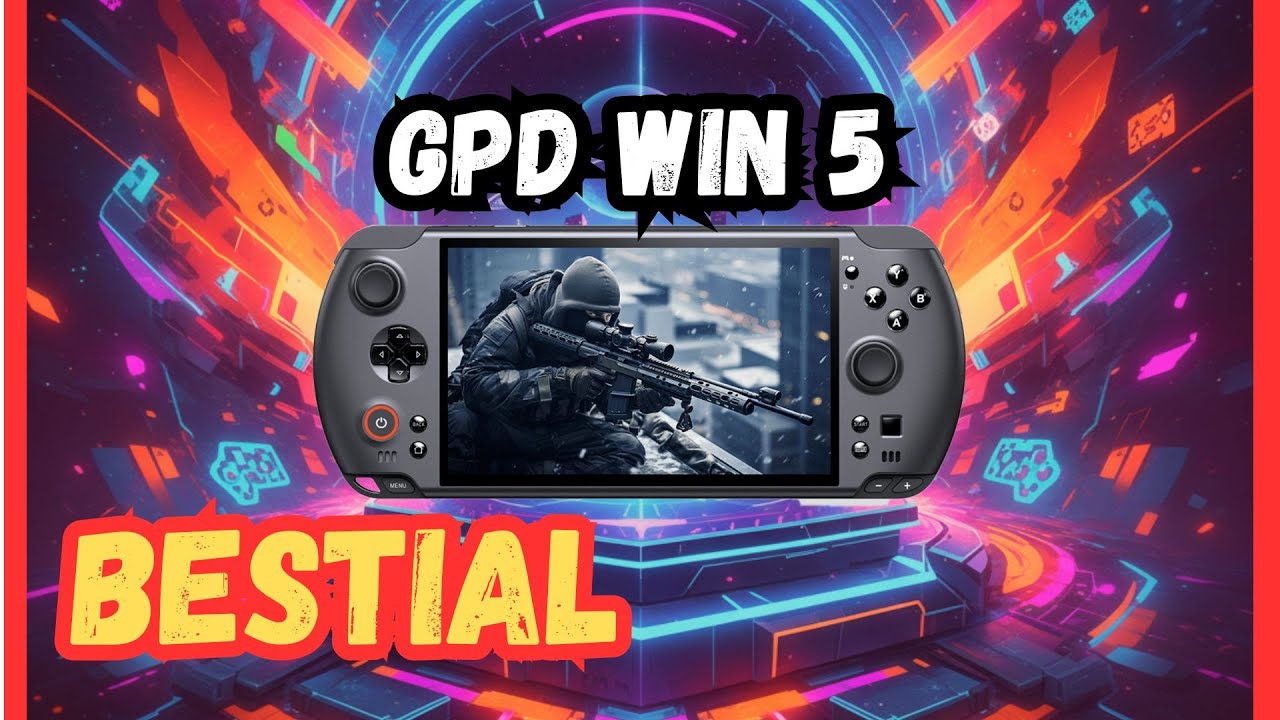GPD Win 5: ¡LA CONSOLA PORTÁTIL mas POTENTE!