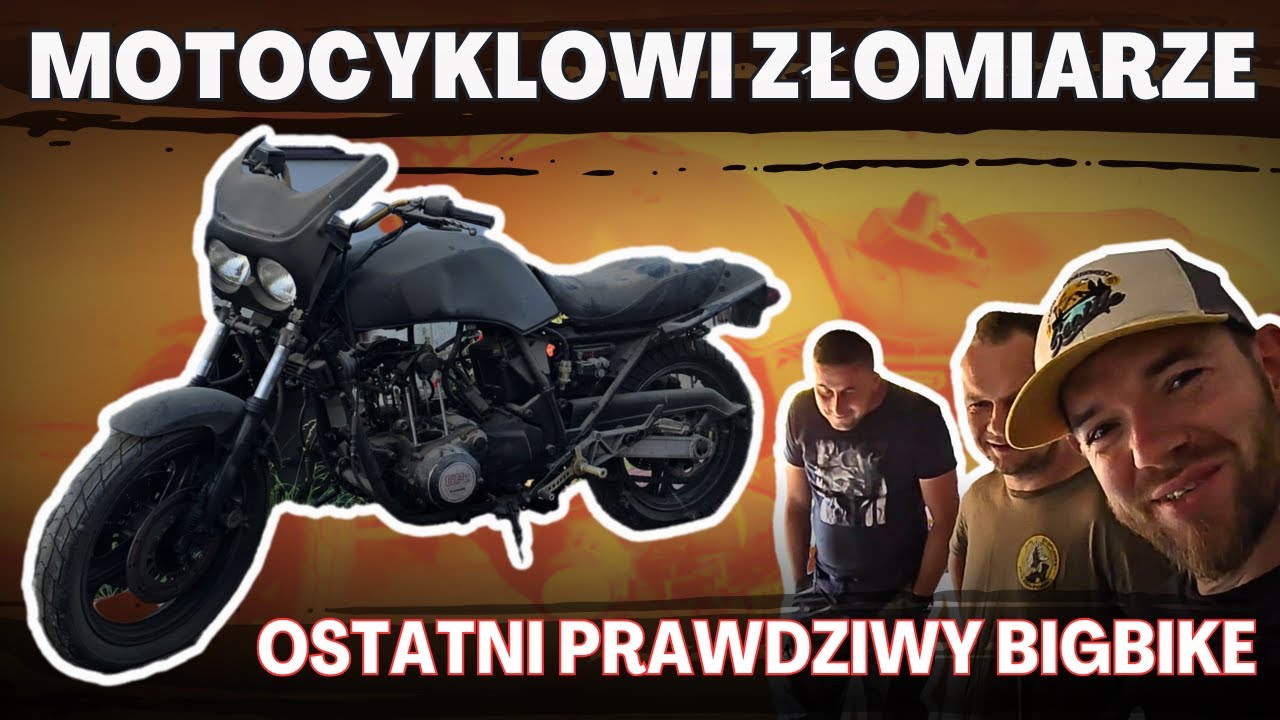 Łowcy Złomu na tropie: Kawasaki GPZ 1100 Unitrack - 1983