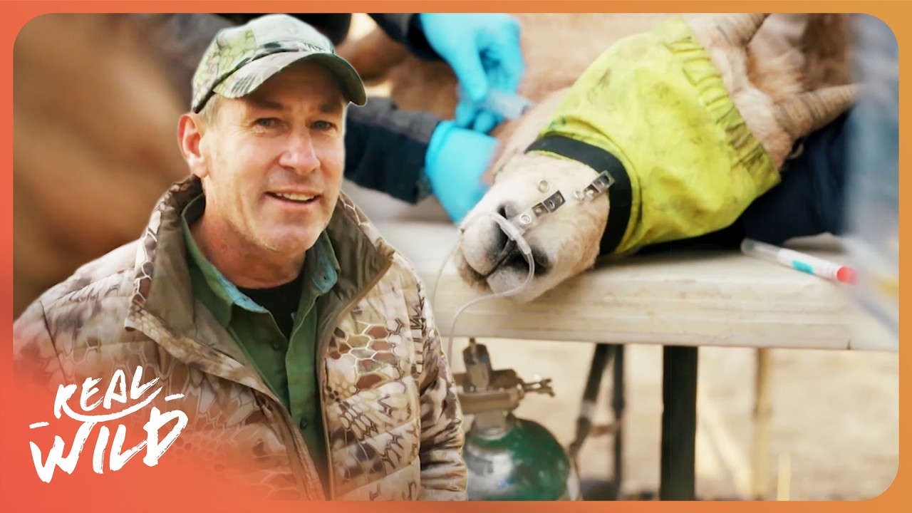 The Intense Release Mission of Bighorn Sheep | Ivan Carter