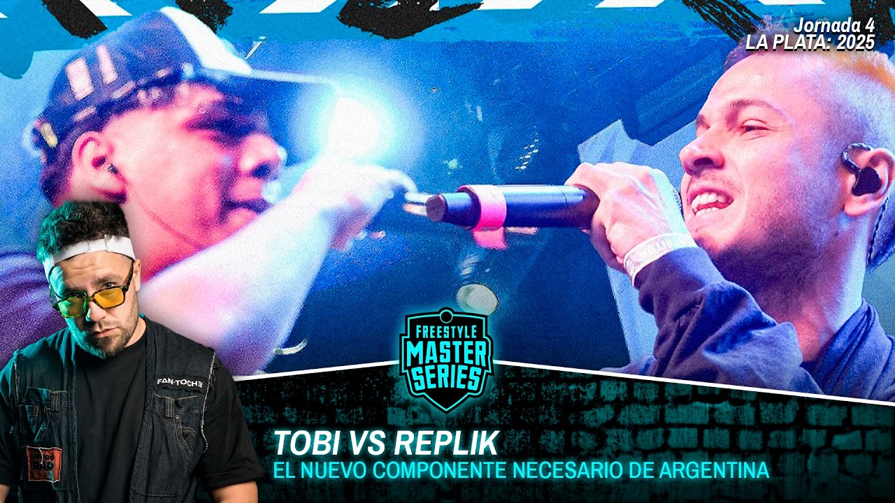 TOBI ARRASA CON REPLIK: A FMS PERO YA *TOBI VS REPLIK* #FMSARGENTINA J4 Reacción