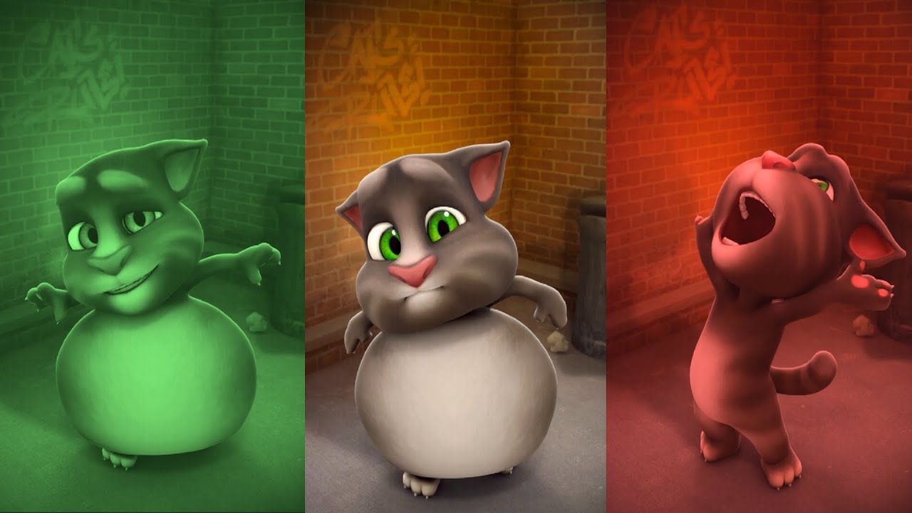 Talking Tom Cat  Gameplay --relexing gameplay