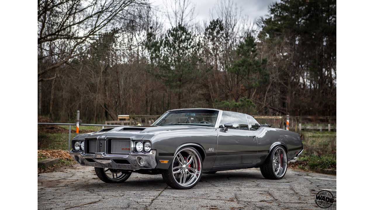 Whips By Wade : Jay's Oldsmobile 442 on 22