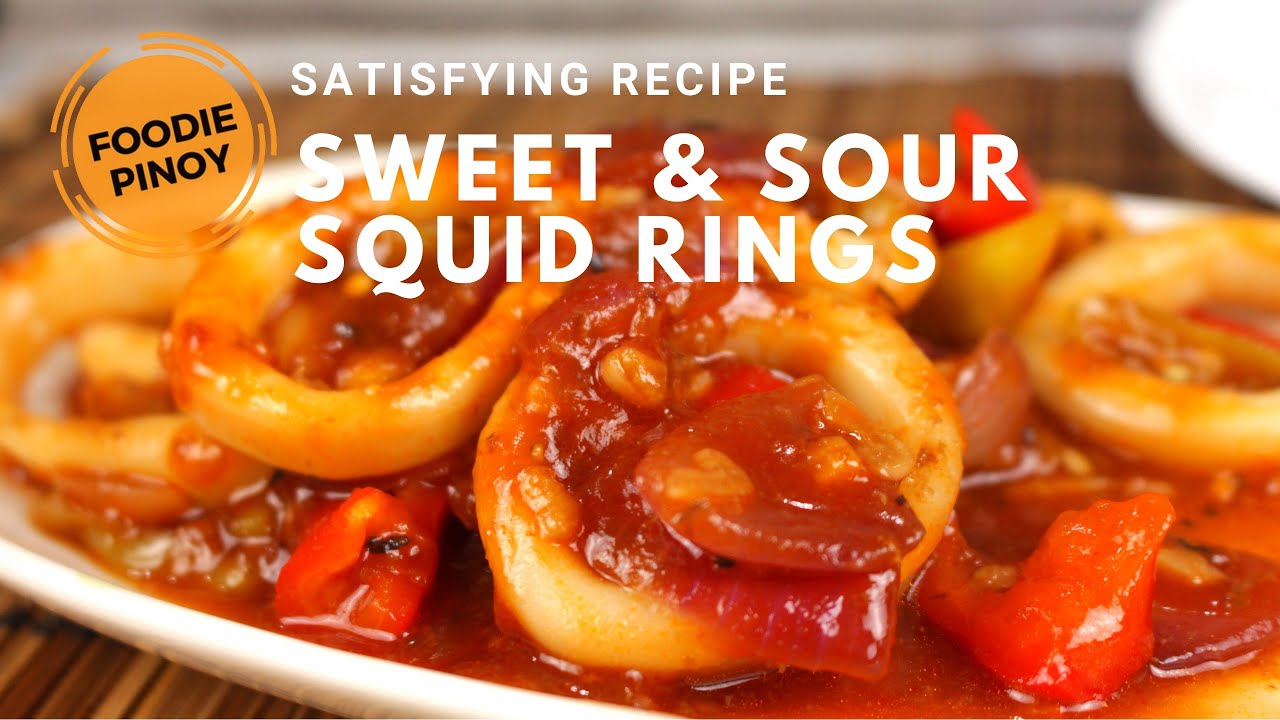 Sweet and Sour Squid Rings A new way to cook your Squid rings!