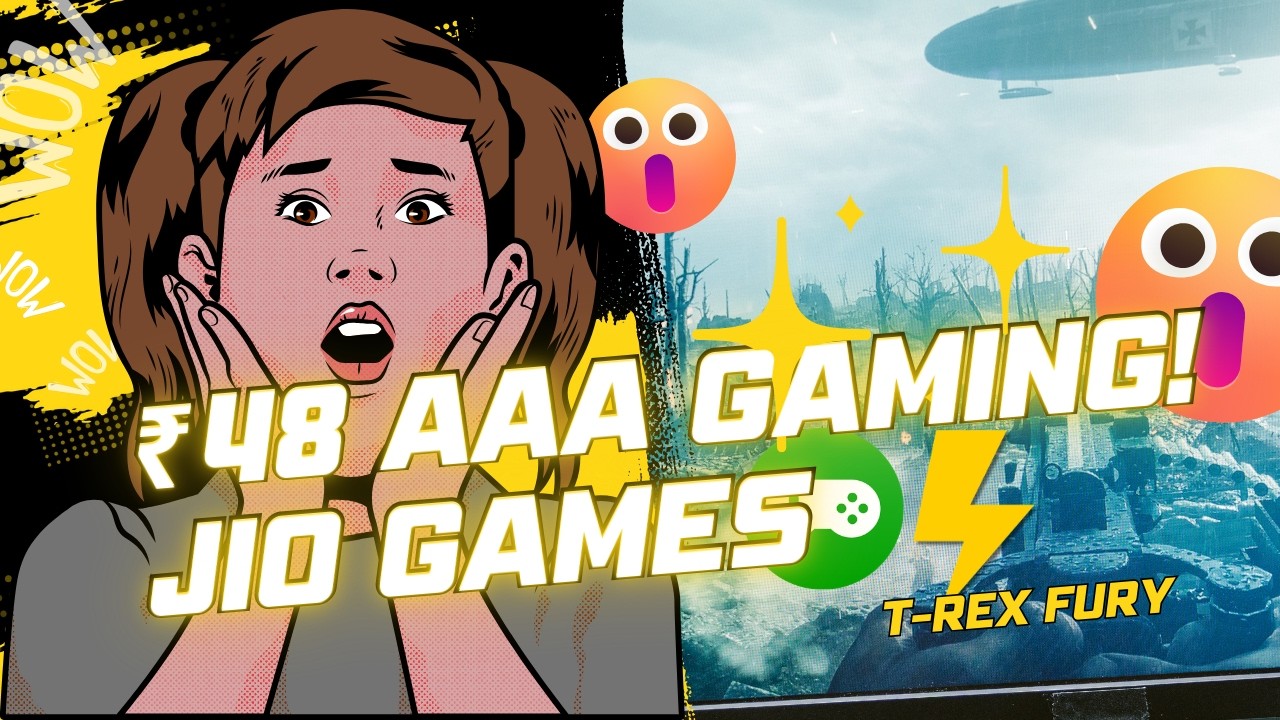 Play 500+ AAA Games on ANY Laptop or Phone for ₹48! 😱 (JioGames Cloud Walkthrough)