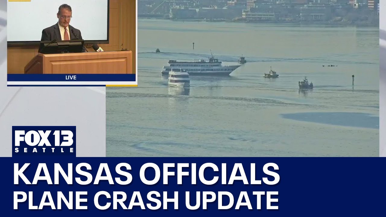 Kansas officials give update on DC plane crash