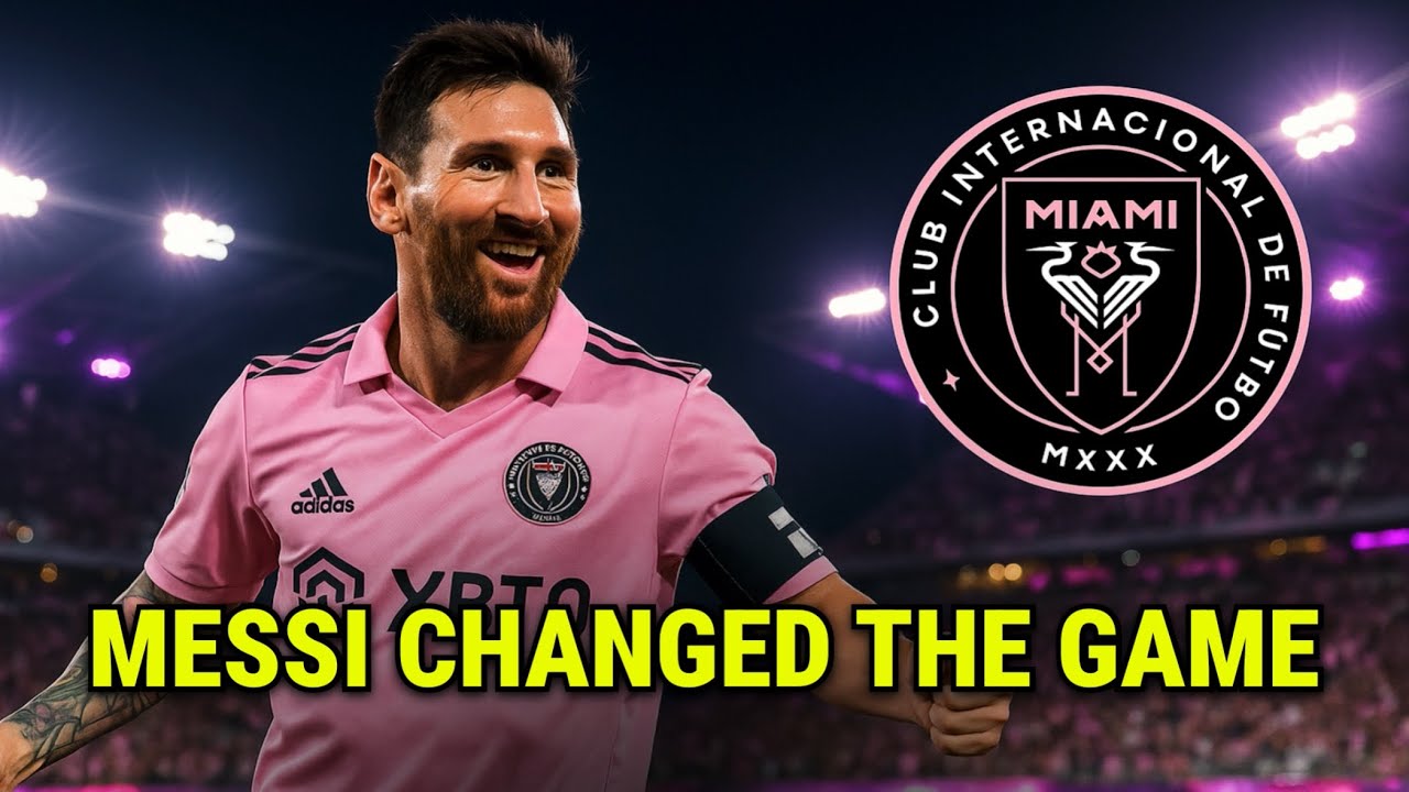 LIONEL MESSI! HE’S CHANGED FOOTBALL IN MLS!