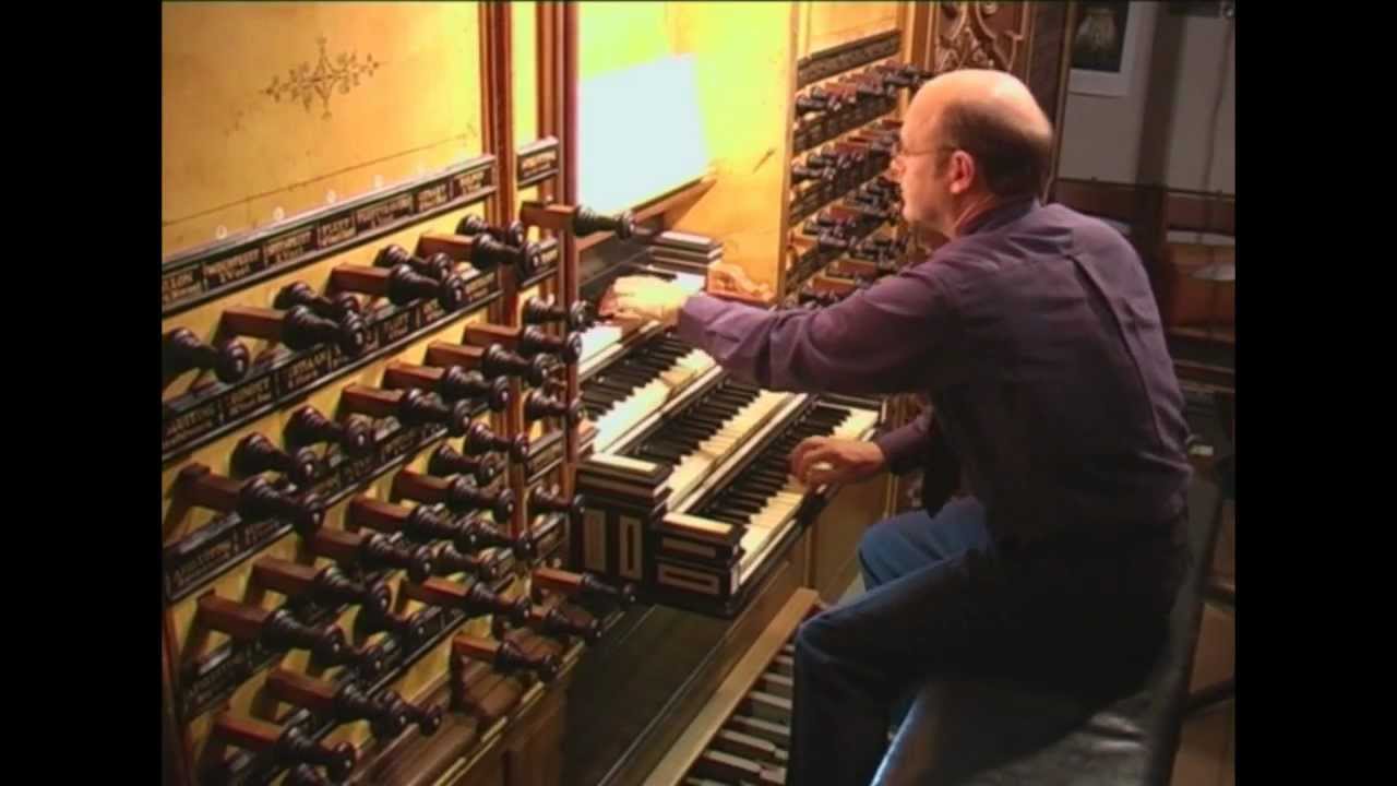 J.S.Bach SINFONIA Wir danken dir [BWV29] Arr. M.Dupré  #Willem vanTwillert  Hinsz-Organ Kampen NL