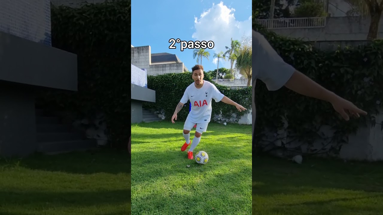 DRIBLE SIMPLES DE FUTEBOL  🥰