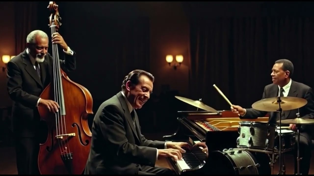 Swinging 1960s Jazz Blues Piano Trio  Virtuoso Hard Swing Instrumental  AI Generated
