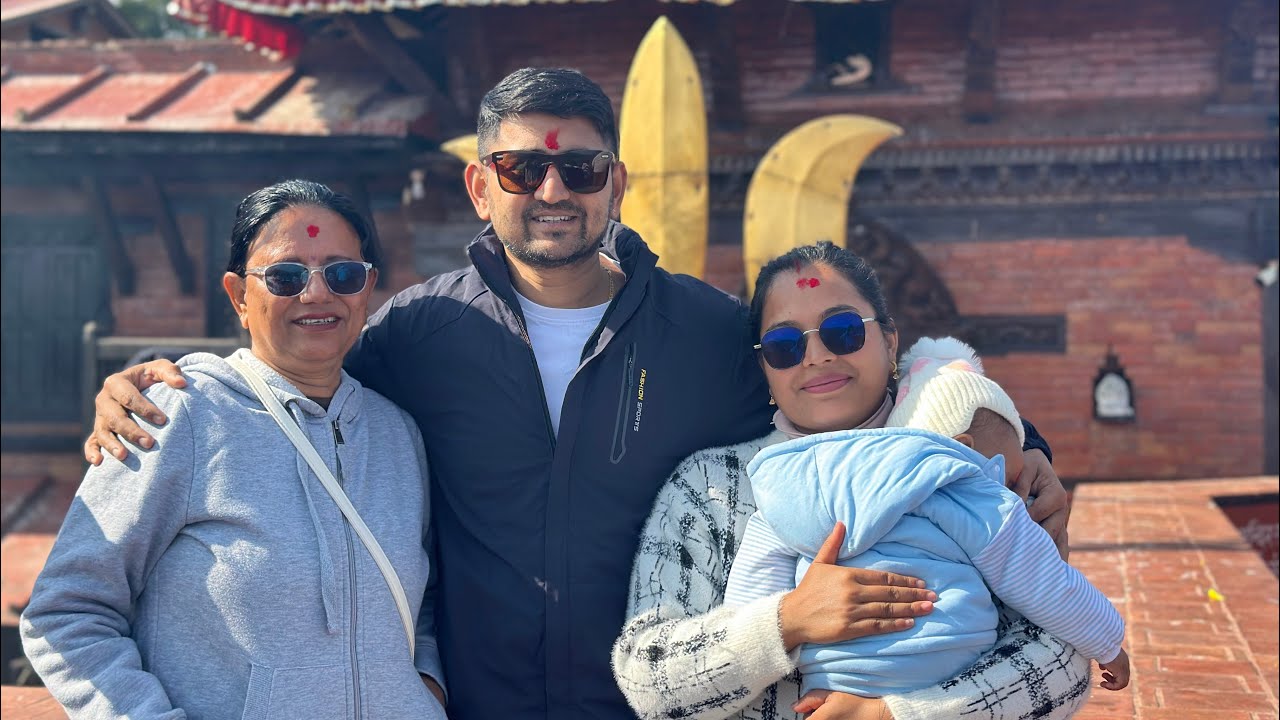 हाम्रि नाभुलाइ श्रि भैरवस्थान बाबा जि को दर्शन गराउदै जय भोले बाबा🙏🩷