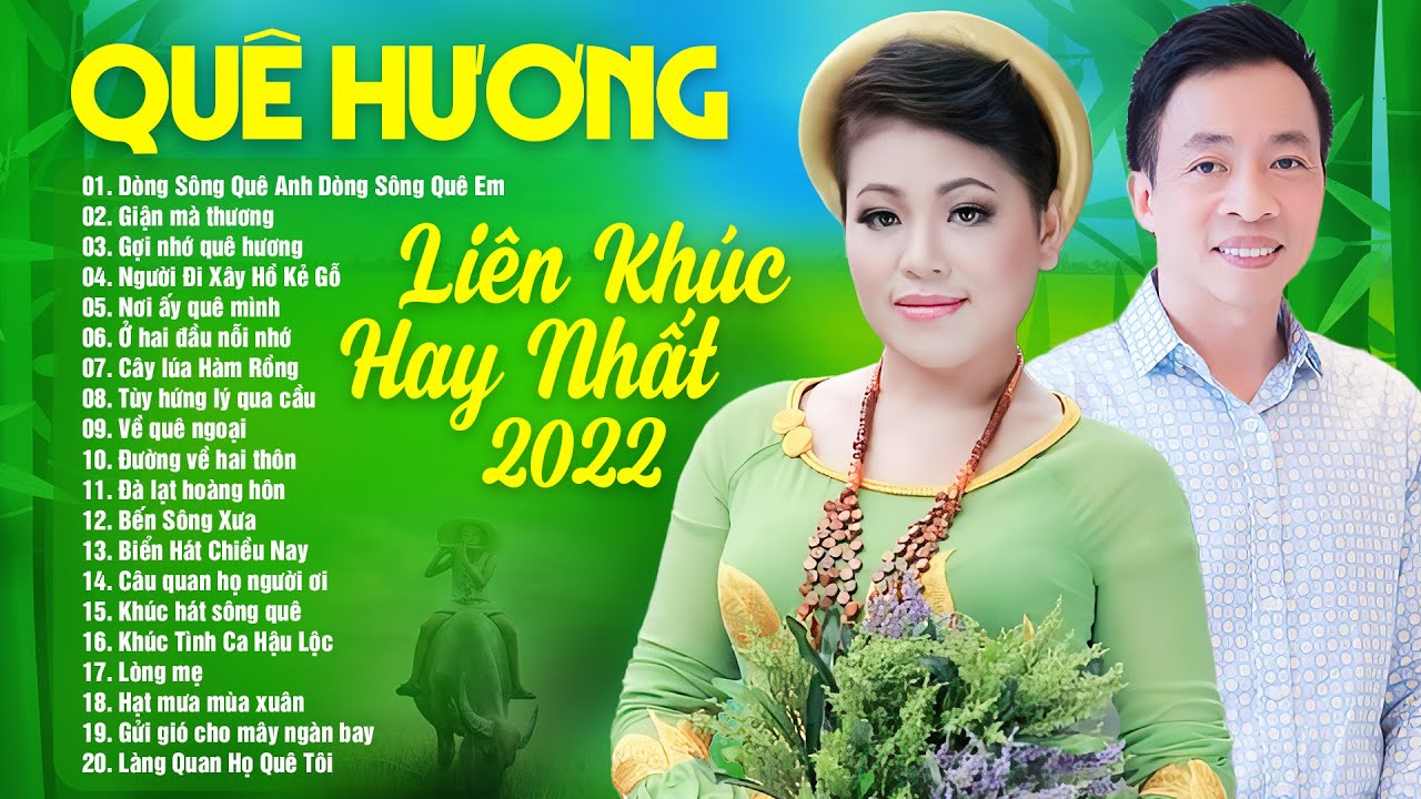 Anh Thơ, Việt Hoàn - Liên khúc Song Ca Trữ Tình Hay Nhất - Dòng Sông Quê Anh Dòng Sông Quê Em