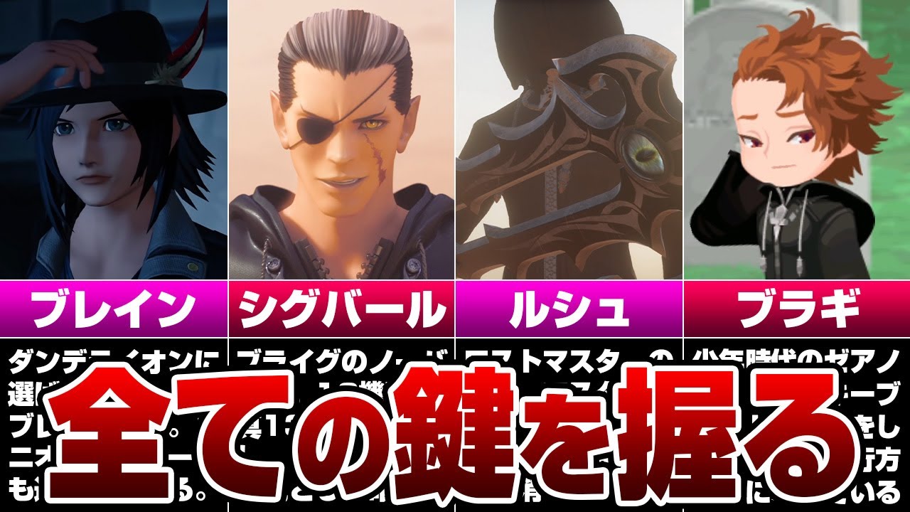 ルシュ（シグバール）の全てを完全解説【キングダムハーツ】