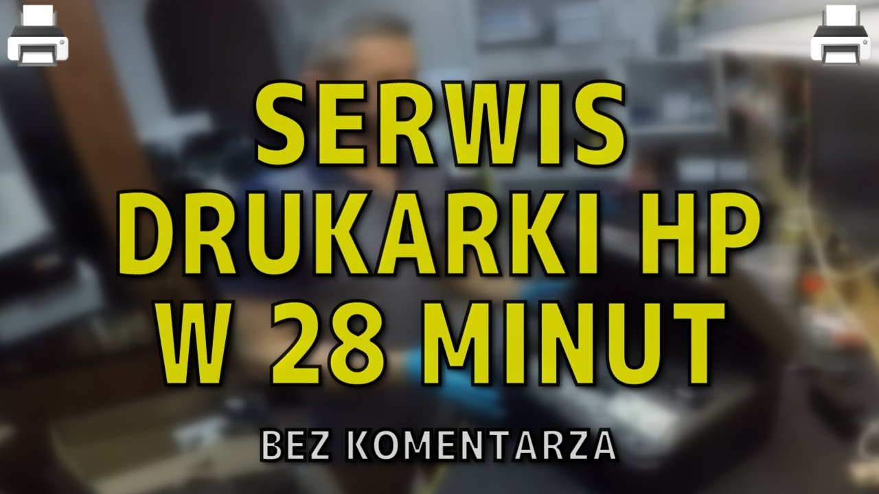 HP PHOTOSMART B110 🖨️ Serwis drukarki w 28 minut · #wSobotę · #BezKomentarza