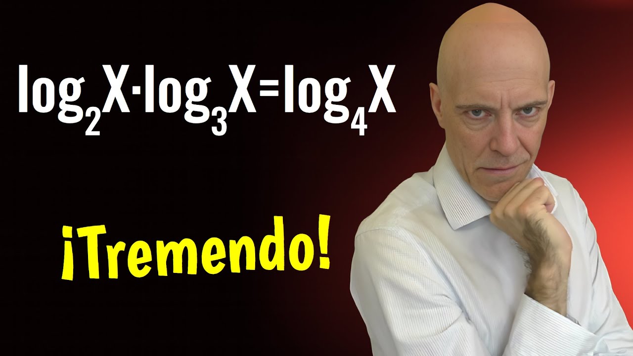 ¿Puedes con esta ecuación logarítmica?🫵