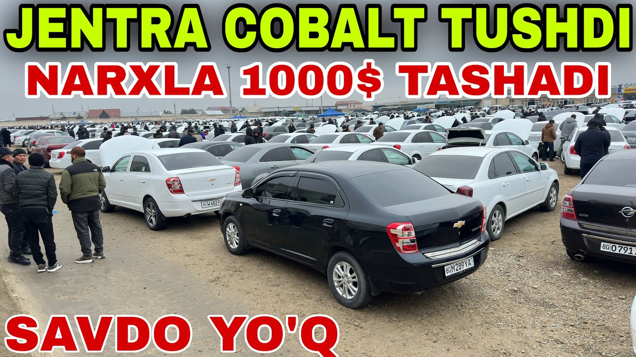 JENTRA COBALT NARXLARI TUSHDI… BUXORO MOSHINA BOZORI 15-MART NARXLARI…