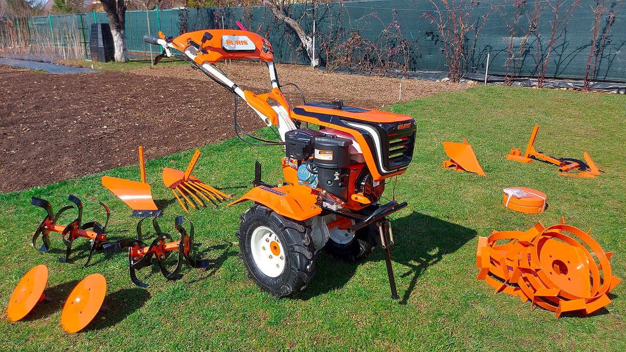 MOTOSĂPĂTOARE RURIS 732ACC, model 2024. UNBOXING, MONTAJ, PORNIRE