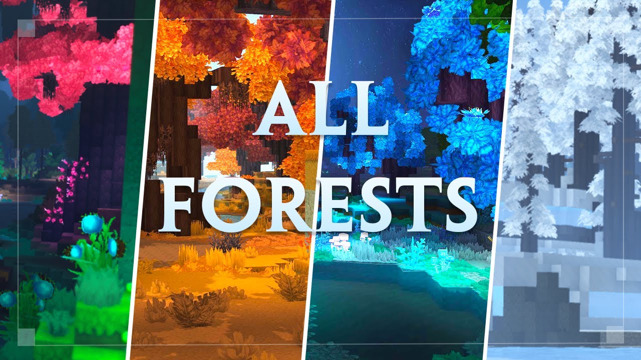 All Hytale Forests: Different biomes and zones | Gameplay and screenshots