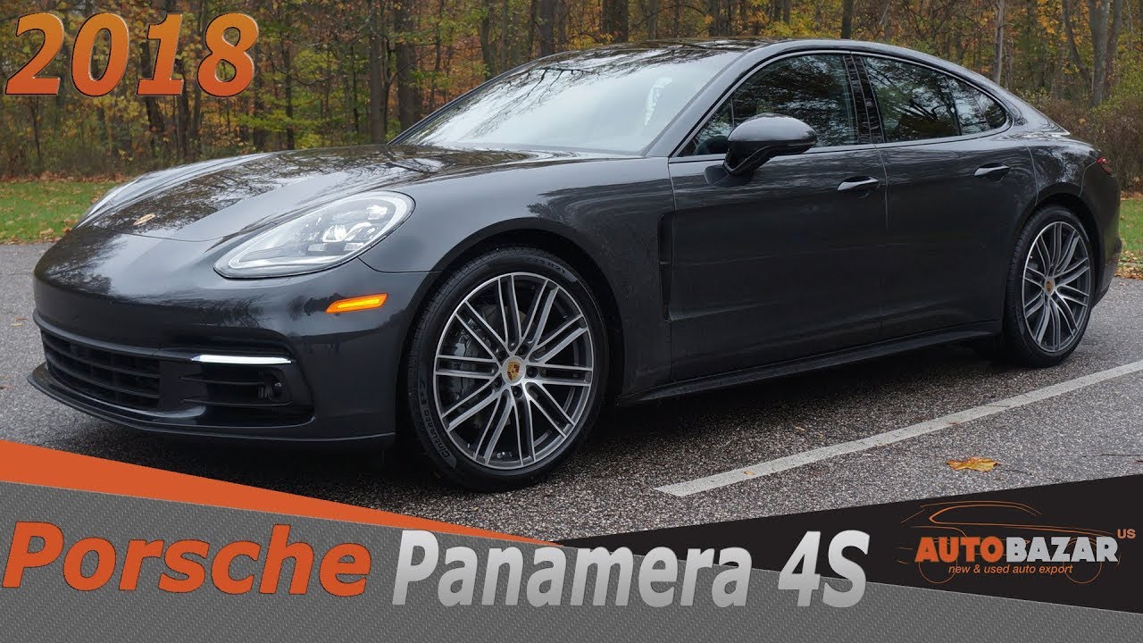 New 2018 Porsche Panamera 4S видео. Теcт Драйв Новый Порше Панамера 4S на русском. Авто из сша.