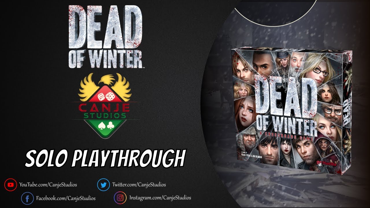 Canje Plays Dead of Winter Solo
