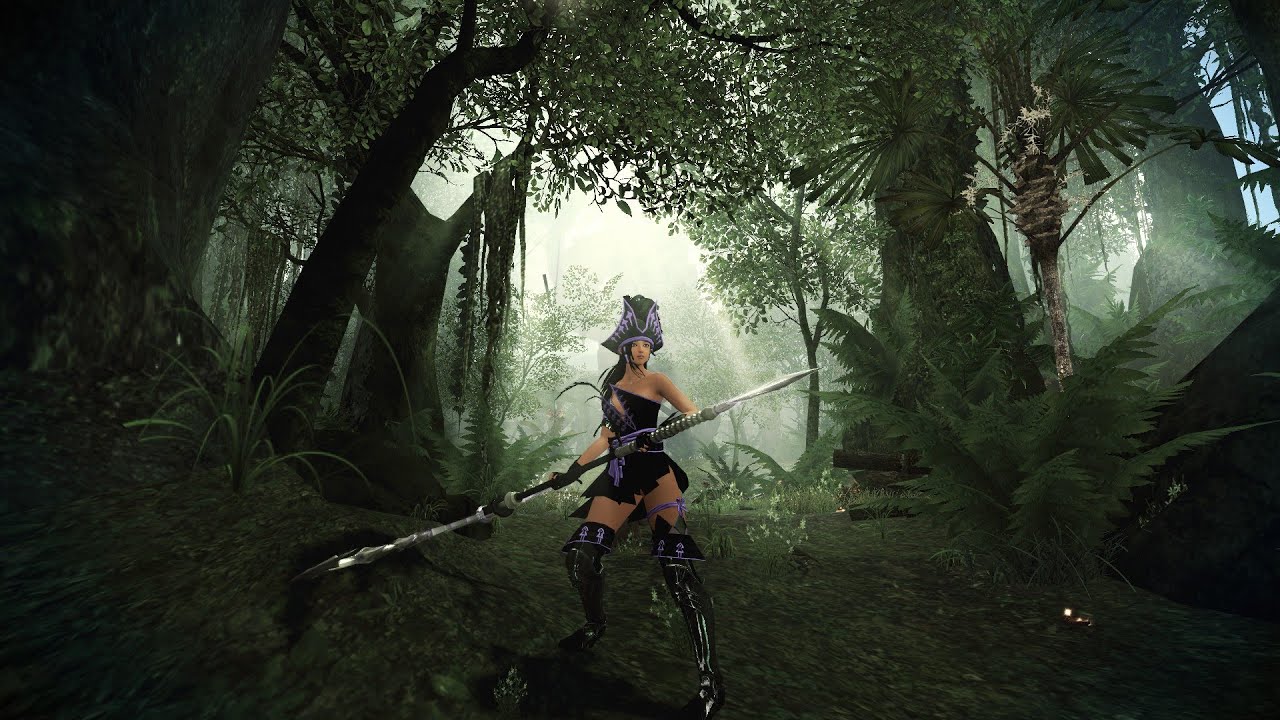 Vindictus Gameplay (Lvl 80 Crescent Moon Island) Soloing All Bosses & Final Chest