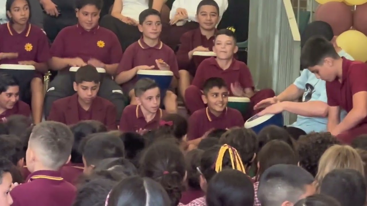 Year 6 Chullora Public School 2025 on Presentation Day.