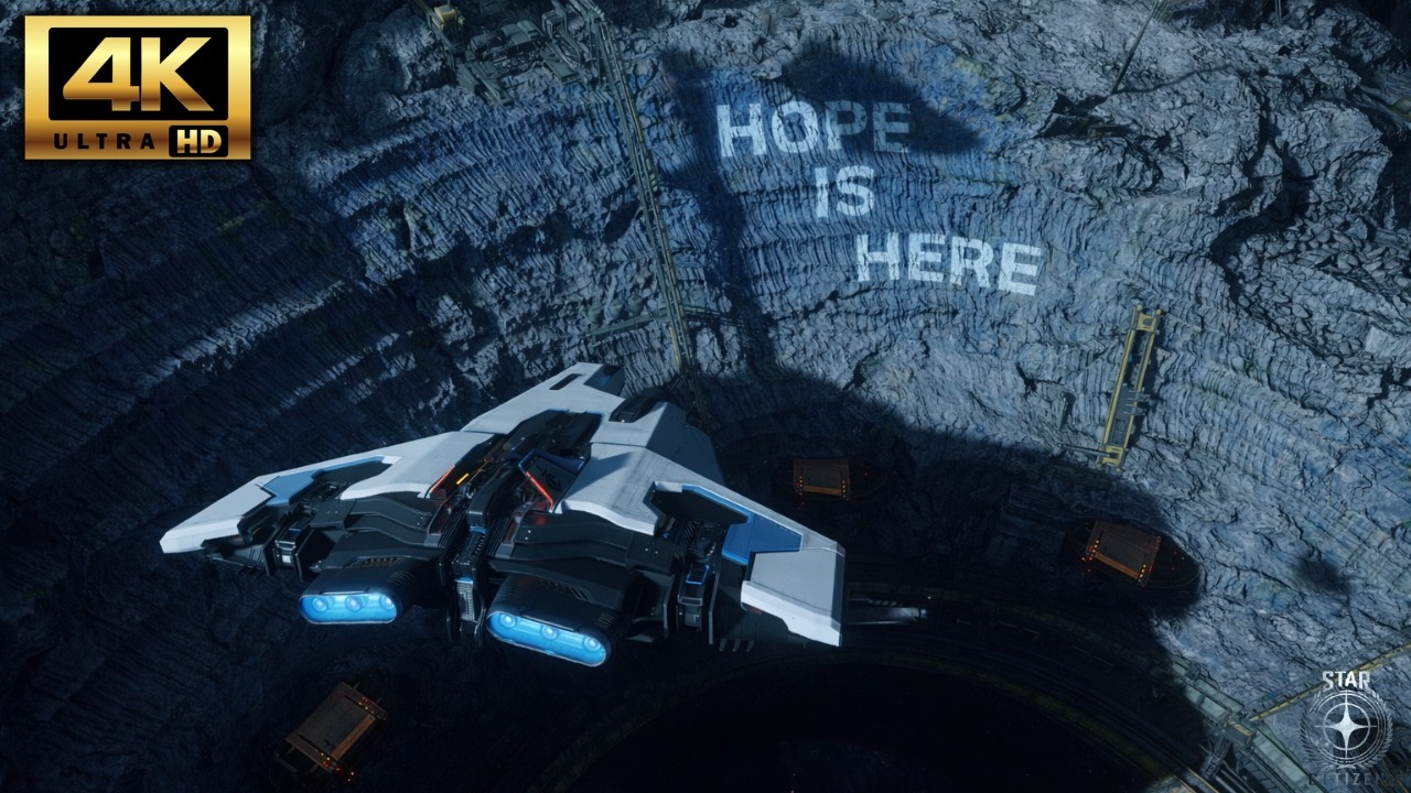 Silence in the Void… | Star Citizen 4K Cinematic Space Journey