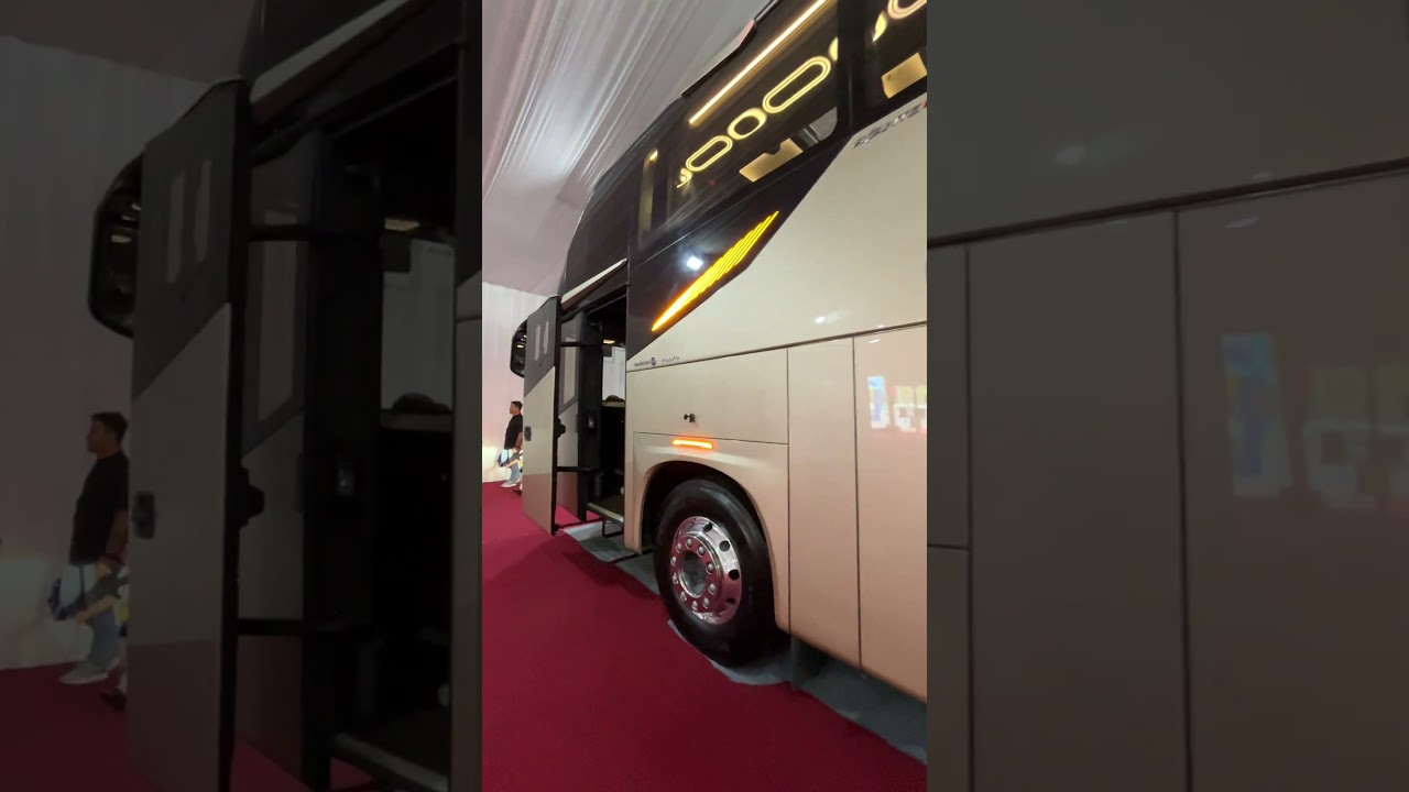 Menuju Interior Mewah Bus Terbaru MTrans 🤩 #giias2025 #avantebaru #erabaru #busmania #reels