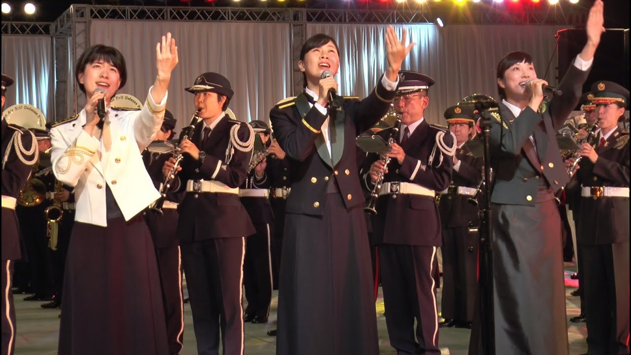 自衛隊音楽まつり2015｢道｣  フィナーレ 全出演者による大合唱 EXILE 道 エルガー:威風堂々