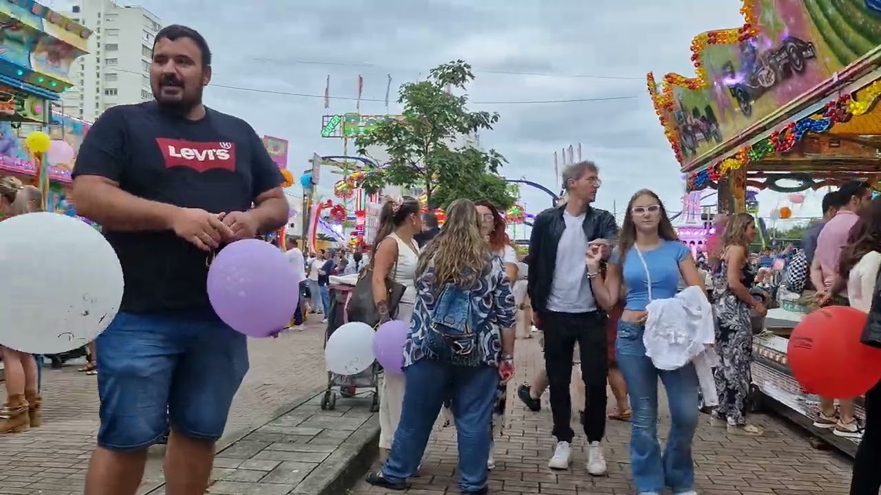 Paseo por el Recinto ferial de Santander Semana Grande 2025