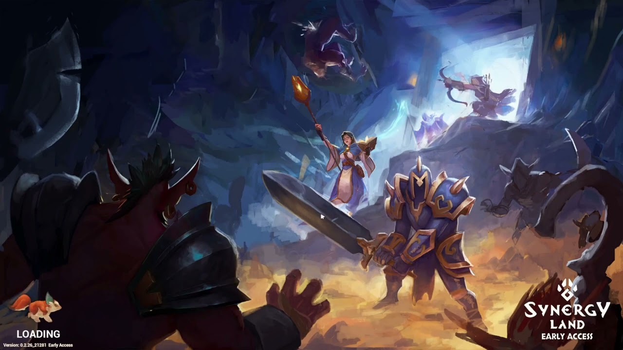 Synergy Land gameplay and dungeons demo.