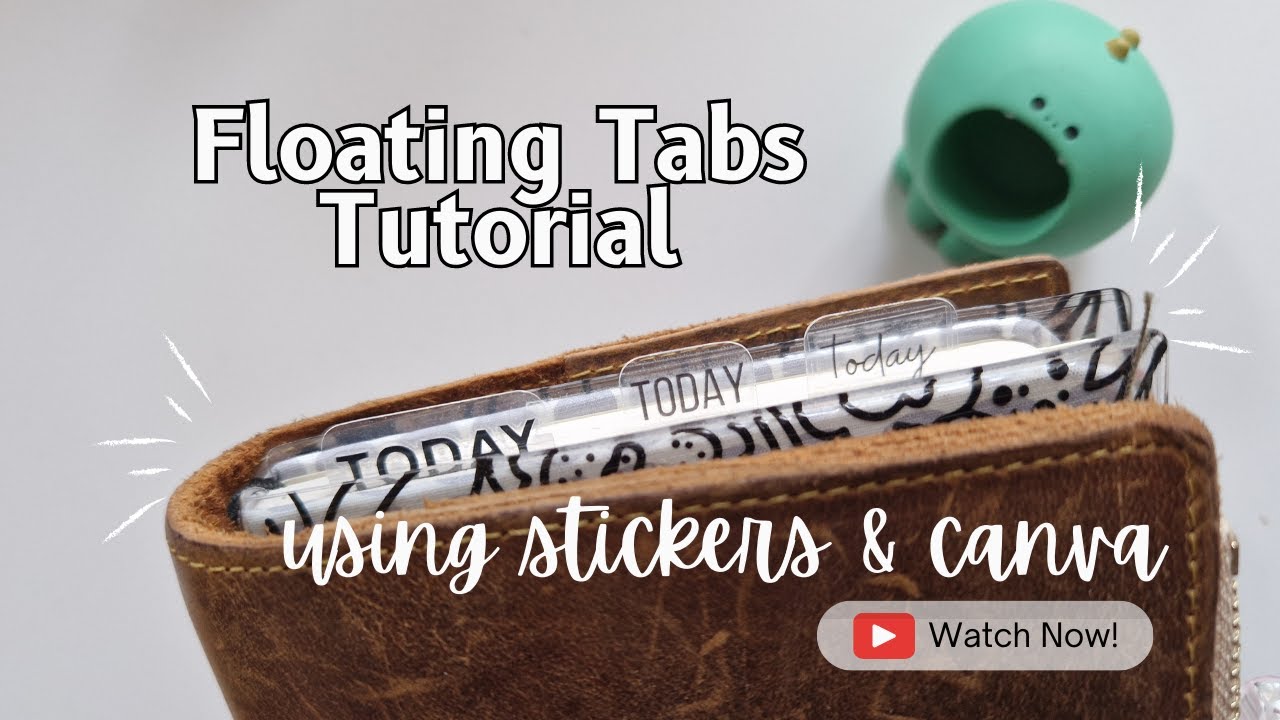 DIY Floating Tabs - Sticker Edition  (heavily influenced by @Daksina )