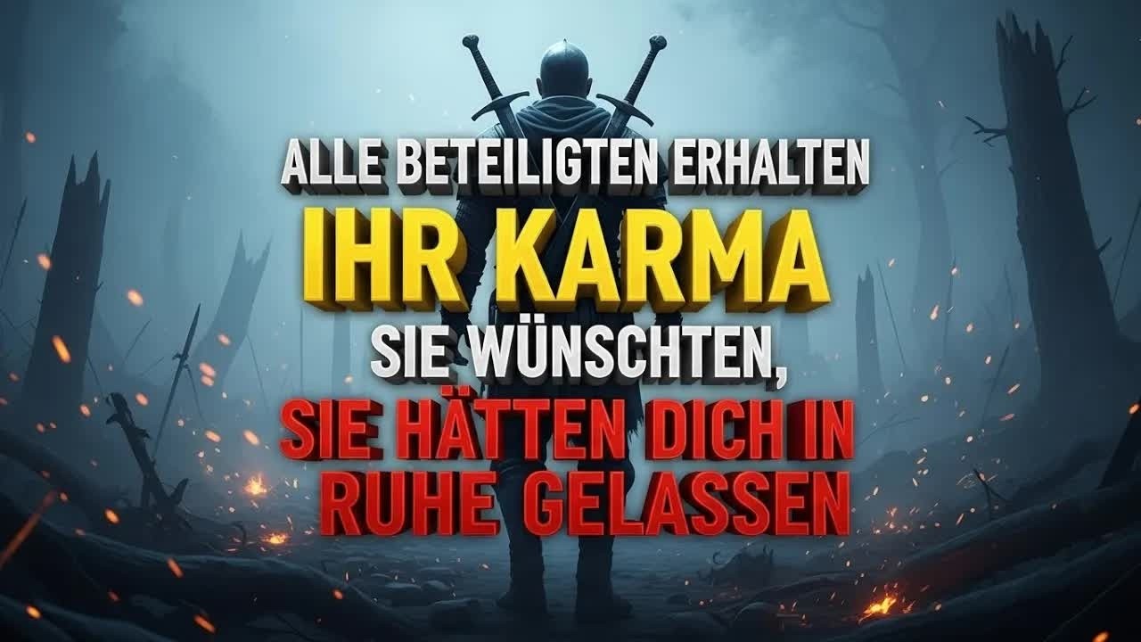 AUSERWÄHLTER😰ALLE BETEILIGTEN SPÜREN JETZT DIE FOLGEN–SIE WÜNSCHTEN,SIE HÄTTEN DICH IN RUHE GEL