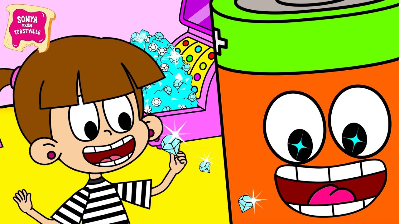 NEW 💥 Sonya from Toastville - Diamonds Aren't Forever (Ep 13) 💎💥 Super Toons - Kids Shows & Cartoons